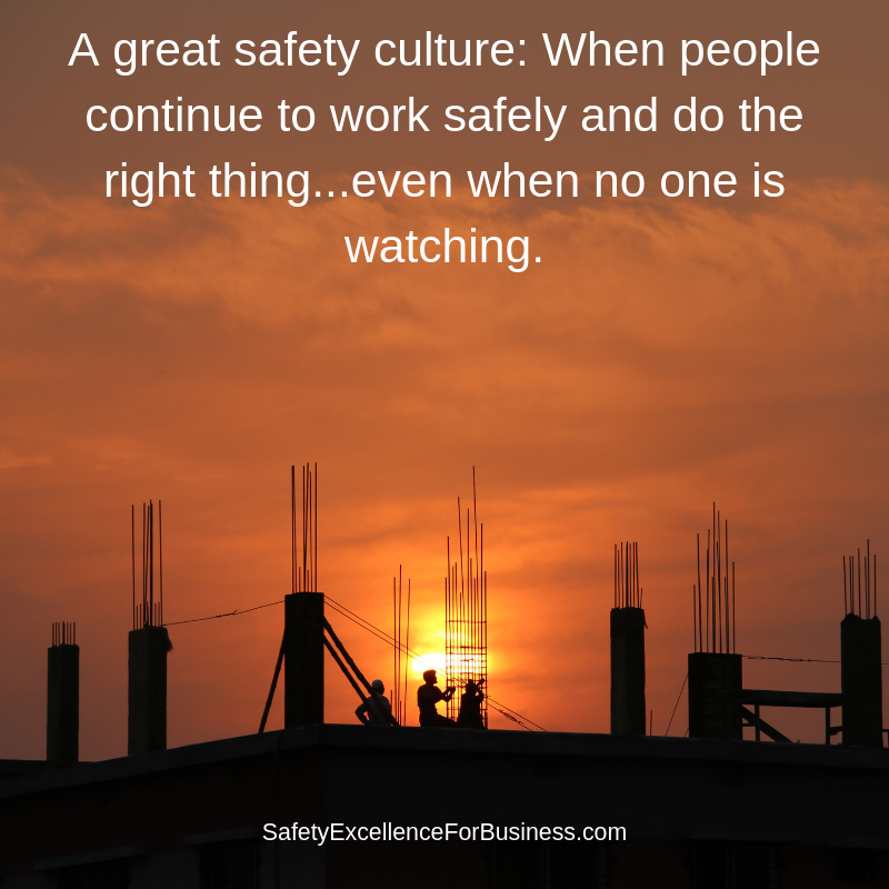 Safety Culture In Business 